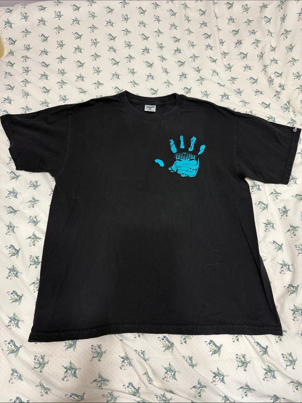 Sullen Art Collective "Once Bitten" Tattoo Graphic Tee Black Sz Large